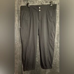 Recycled Clamber 2.0 Hiking Capris Size 12 Black